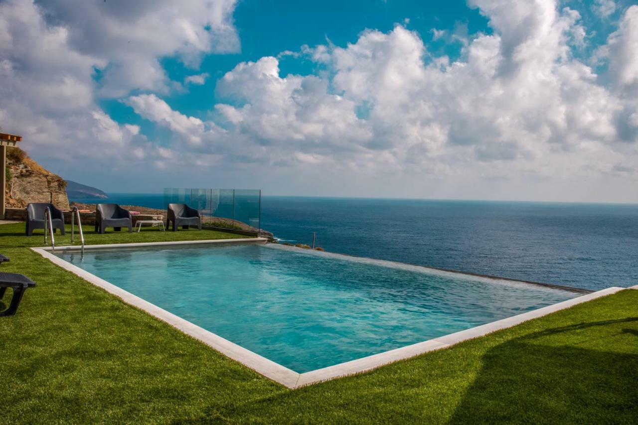 Anastasis Luxury Villa Andros With Heated Pool Sineti Buitenkant foto