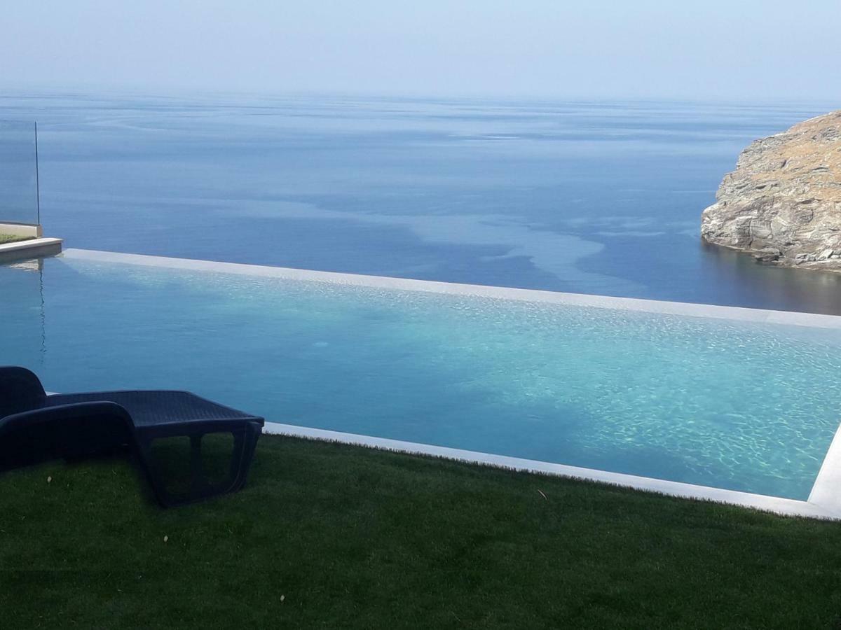 Anastasis Luxury Villa Andros With Heated Pool Sineti Buitenkant foto